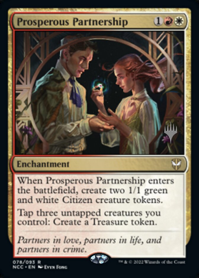 Prosperous Partnership (Promo Pack) [Streets of New Capenna Commander Promos] | Gate City Games LLC