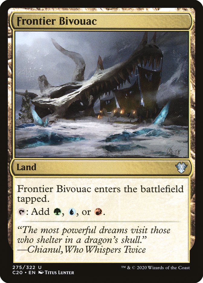 Frontier Bivouac [Commander 2020] | Gate City Games LLC