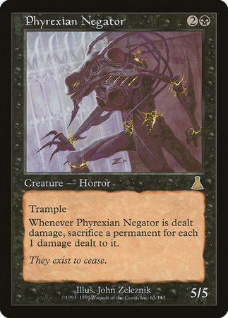 Phyrexian Negator [Urza's Destiny] | Gate City Games LLC