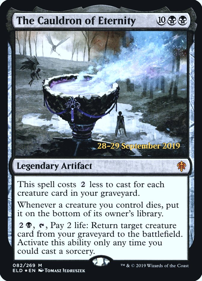 The Cauldron of Eternity  [Throne of Eldraine Prerelease Promos] | Gate City Games LLC