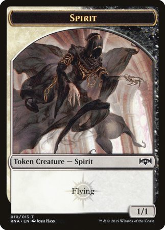 Spirit Token [Ravnica Allegiance Tokens] | Gate City Games LLC