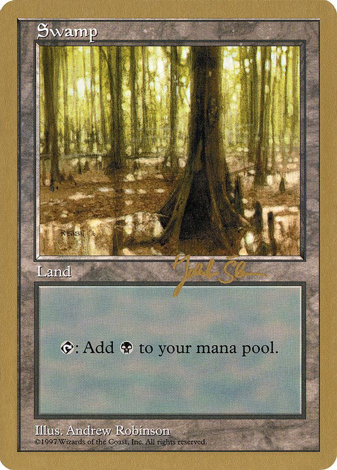 Swamp (js439) (Jakub Slemr) [World Championship Decks 1997] | Gate City Games LLC