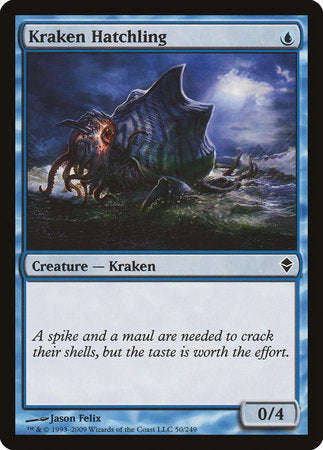 Kraken Hatchling [Zendikar] | Gate City Games LLC