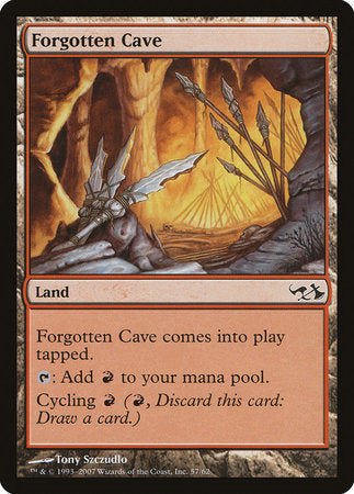 Forgotten Cave [Duel Decks: Elves vs. Goblins] | Gate City Games LLC