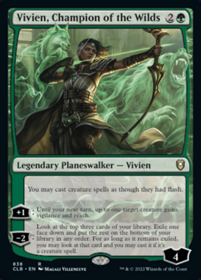 Vivien, Champion of the Wilds [Commander Legends: Battle for Baldur's Gate] | Gate City Games LLC