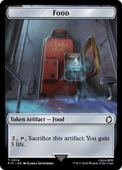 Food (0014) // Soldier (0010) Double-Sided Token [Fallout Tokens] | Gate City Games LLC