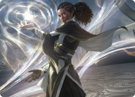Clever Lumimancer Art Card [Strixhaven: School of Mages Art Series] | Gate City Games LLC