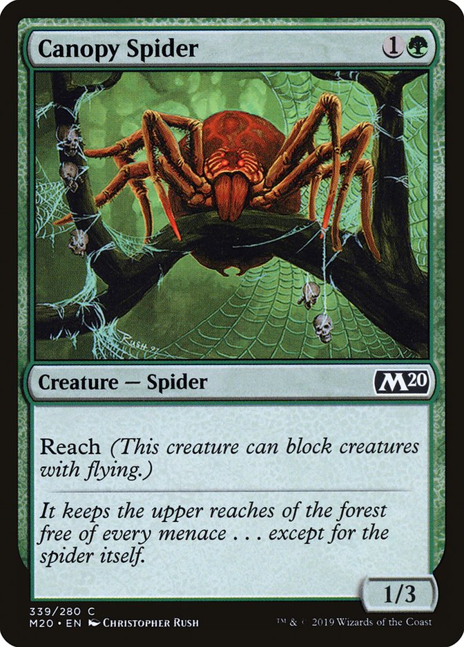 Canopy Spider [Core Set 2020] | Gate City Games LLC