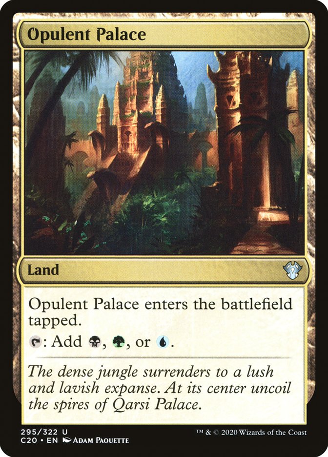Opulent Palace [Commander 2020] | Gate City Games LLC