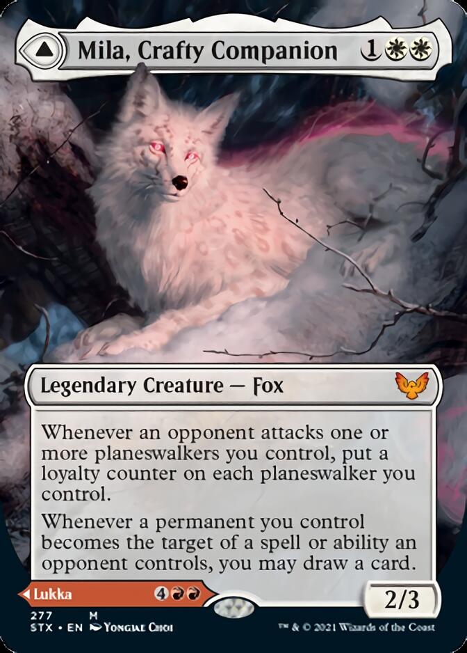 Mila, Crafty Companion // Lukka, Wayward Bonder (Extended) [Strixhaven: School of Mages] | Gate City Games LLC