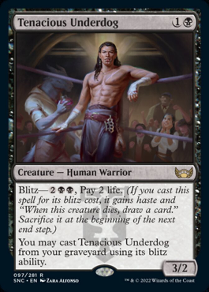 Tenacious Underdog [Streets of New Capenna] | Gate City Games LLC
