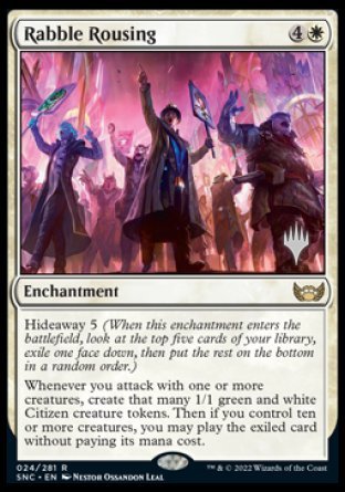 Rabble Rousing (Promo Pack) [Streets of New Capenna Promos] | Gate City Games LLC