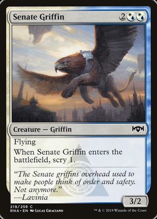 Senate Griffin [Ravnica Allegiance] | Gate City Games LLC