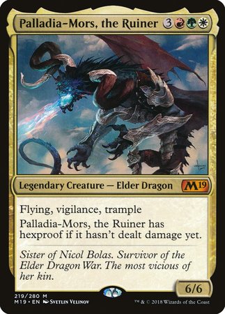 Palladia-Mors, the Ruiner [Core Set 2019] | Gate City Games LLC