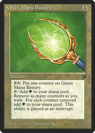 Green Mana Battery [Legends] | Gate City Games LLC