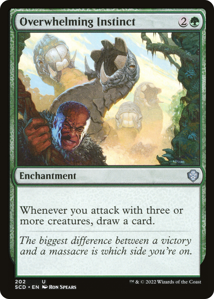 Overwhelming Instinct [Starter Commander Decks] | Gate City Games LLC
