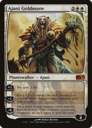 Ajani Goldmane [Magic 2010] | Gate City Games LLC