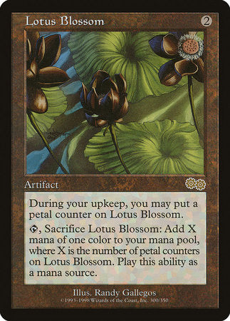 Lotus Blossom [Urza's Saga] | Gate City Games LLC