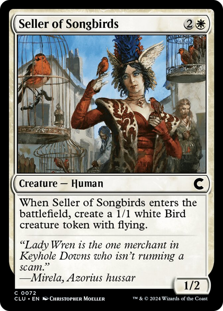 Seller of Songbirds [Ravnica: Clue Edition] | Gate City Games LLC