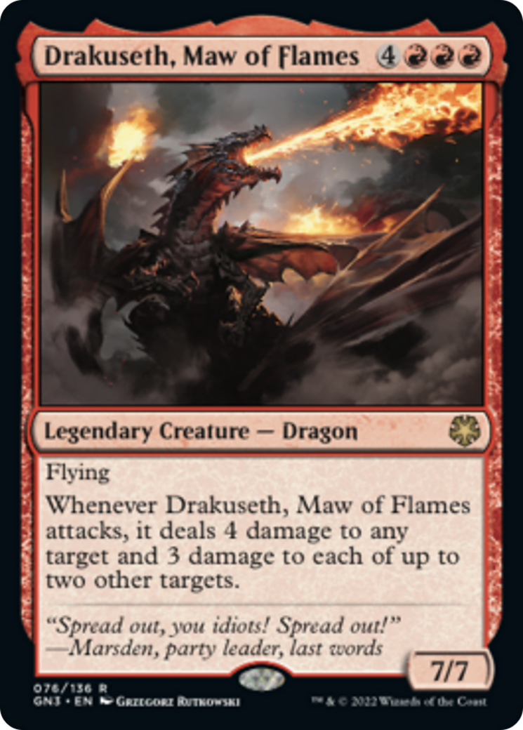 Drakuseth, Maw of Flames [Game Night: Free-for-All] | Gate City Games LLC