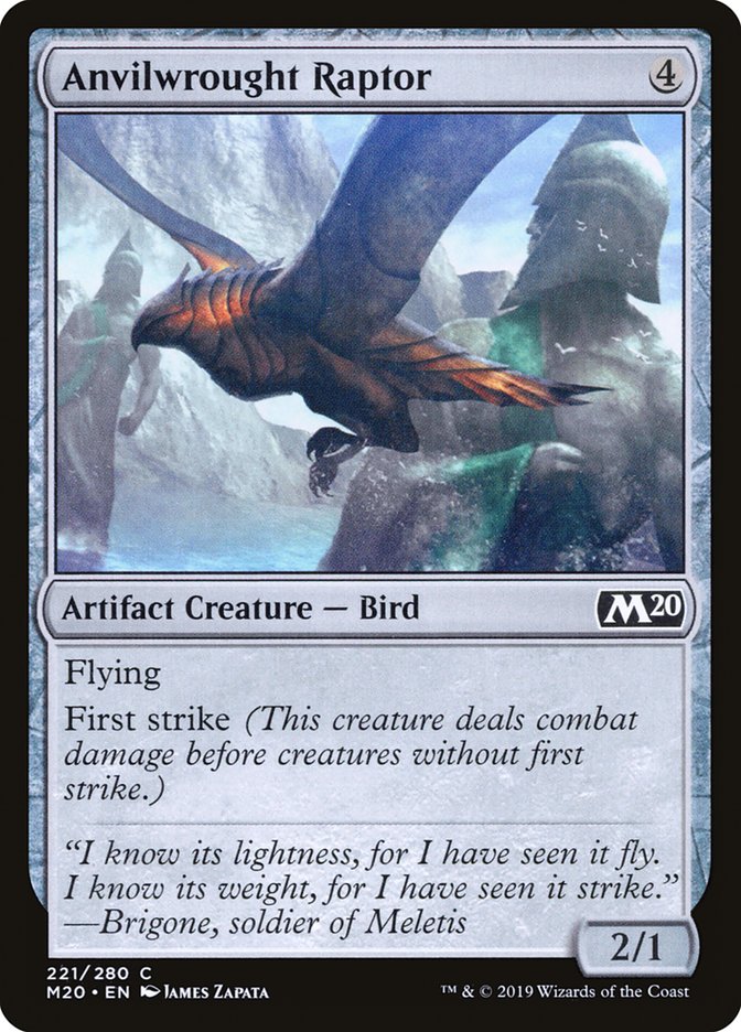 Anvilwrought Raptor [Core Set 2020] | Gate City Games LLC