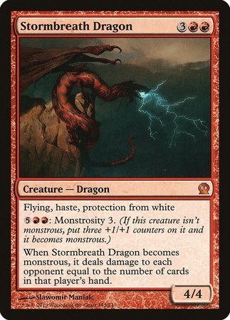 Stormbreath Dragon [Theros] | Gate City Games LLC