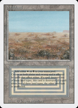 Scrubland [Revised Edition] | Gate City Games LLC