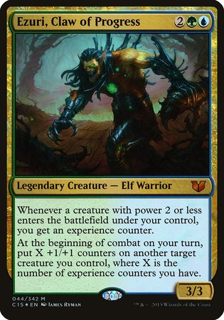Ezuri, Claw of Progress (Oversized) [Commander 2015 Oversized] | Gate City Games LLC