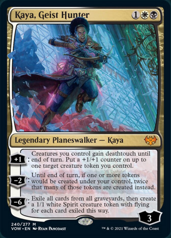 Kaya, Geist Hunter [Innistrad: Crimson Vow] | Gate City Games LLC