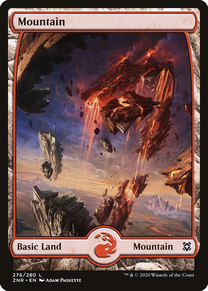 Mountain (276) [Zendikar Rising] | Gate City Games LLC