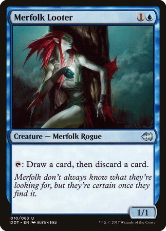 Merfolk Looter [Duel Decks: Merfolk vs. Goblins] | Gate City Games LLC