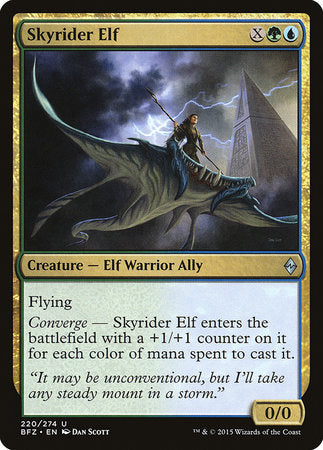 Skyrider Elf [Battle for Zendikar] | Gate City Games LLC