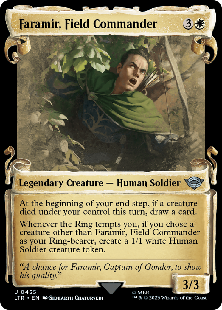 Faramir, Field Commander [The Lord of the Rings: Tales of Middle-Earth Showcase Scrolls] | Gate City Games LLC