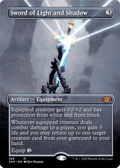 Sword of Light and Shadow (Borderless) [Double Masters] | Gate City Games LLC