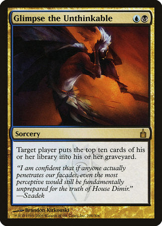 Glimpse the Unthinkable [Ravnica: City of Guilds] | Gate City Games LLC
