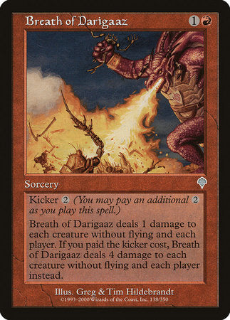 Breath of Darigaaz [Invasion] | Gate City Games LLC
