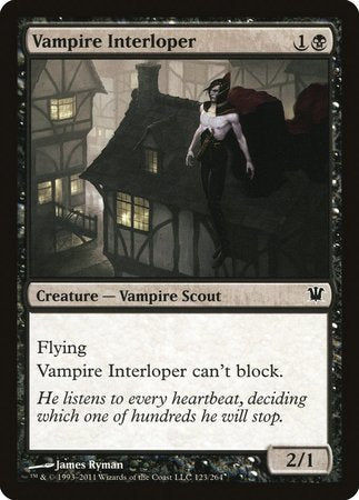 Vampire Interloper [Innistrad] | Gate City Games LLC