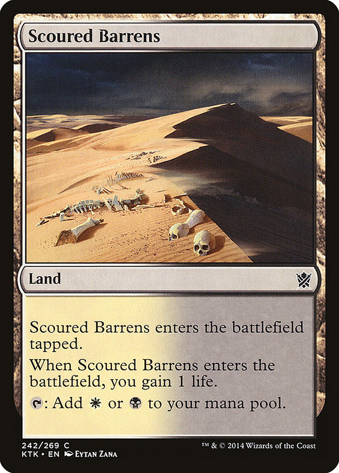Scoured Barrens [Khans of Tarkir] | Gate City Games LLC