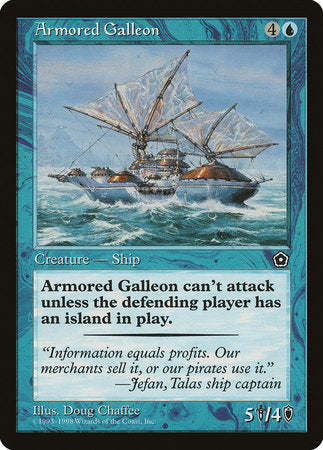 Armored Galleon [Portal Second Age] | Gate City Games LLC