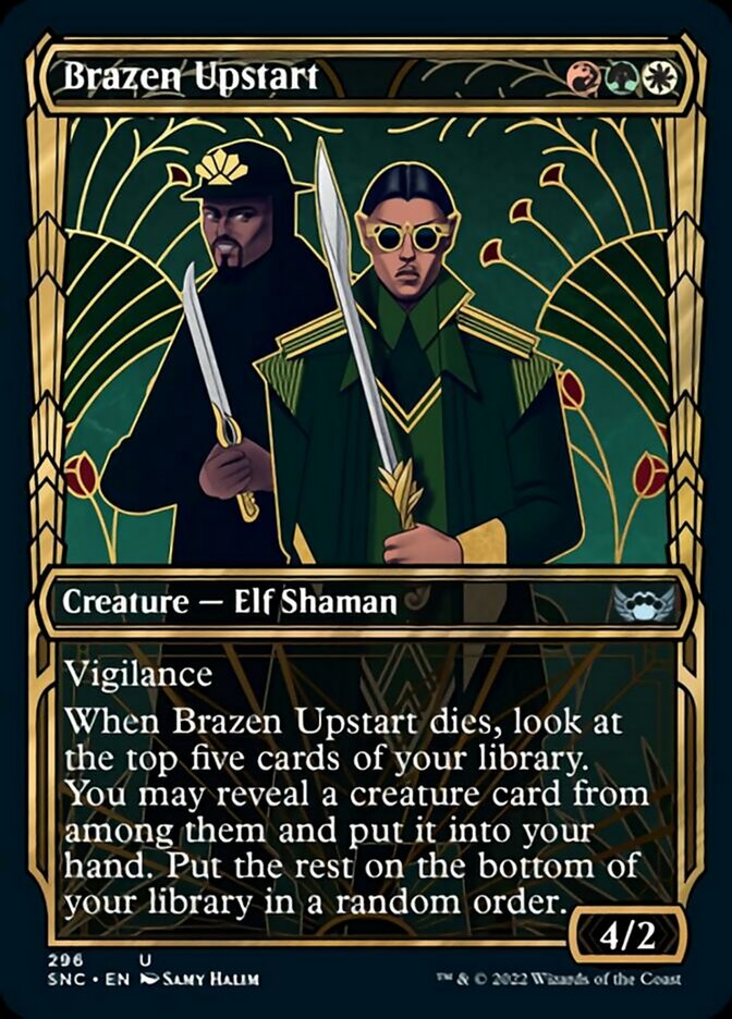 Brazen Upstart (Showcase Golden Age) [Streets of New Capenna] | Gate City Games LLC