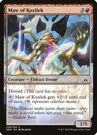 Maw of Kozilek [Oath of the Gatewatch] | Gate City Games LLC