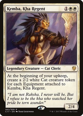 Kemba, Kha Regent [Commander 2017] | Gate City Games LLC