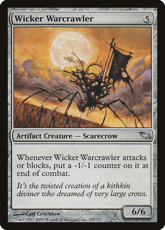 Wicker Warcrawler [Shadowmoor] | Gate City Games LLC