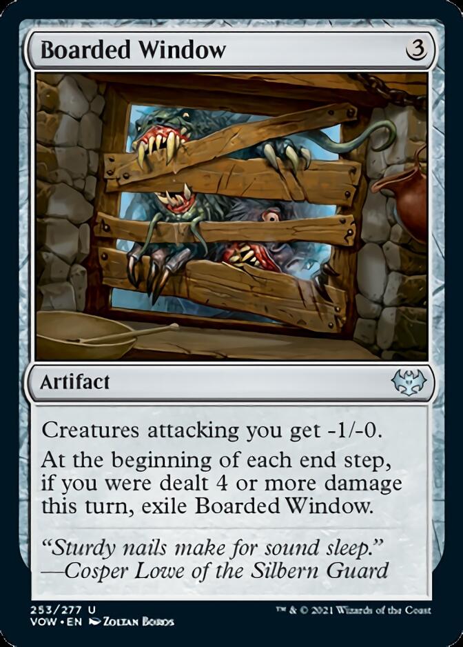 Boarded Window [Innistrad: Crimson Vow] | Gate City Games LLC