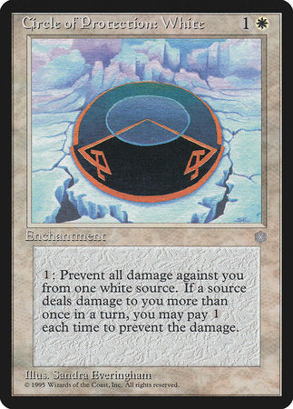 Circle of Protection: White [Ice Age] | Gate City Games LLC