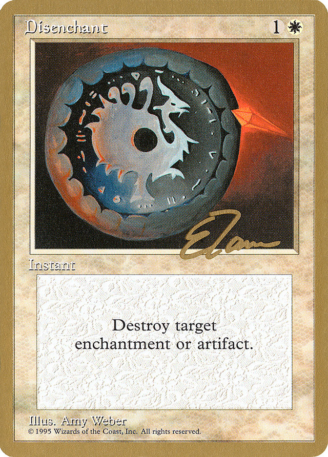 Disenchant (Eric Tam) [Pro Tour Collector Set] | Gate City Games LLC