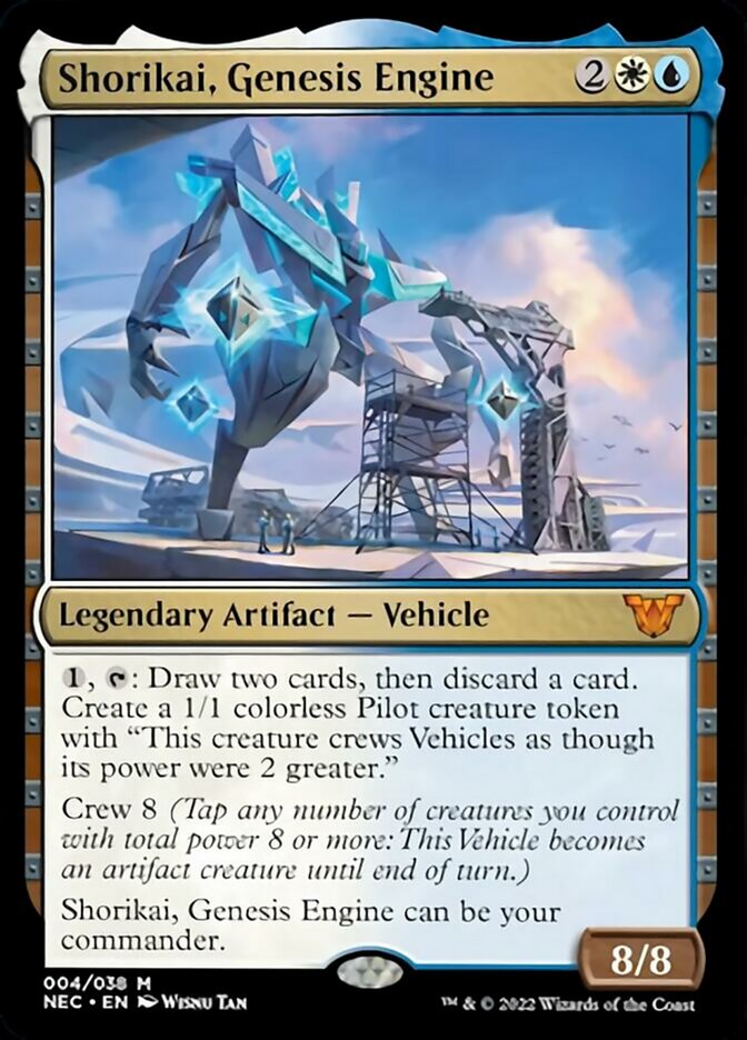 Shorikai, Genesis Engine [Kamigawa: Neon Dynasty Commander] | Gate City Games LLC