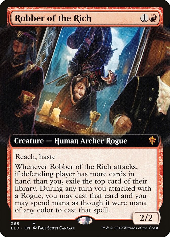 Robber of the Rich (Extended Art) [Throne of Eldraine] | Gate City Games LLC