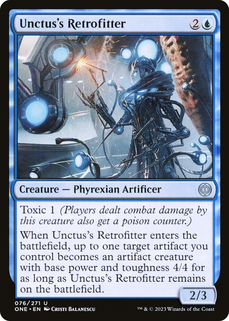 Unctus's Retrofitter [Phyrexia: All Will Be One] | Gate City Games LLC