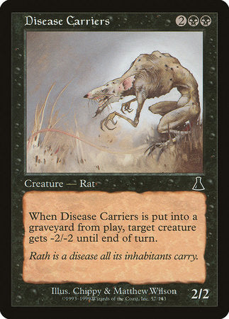 Disease Carriers [Urza's Destiny] | Gate City Games LLC